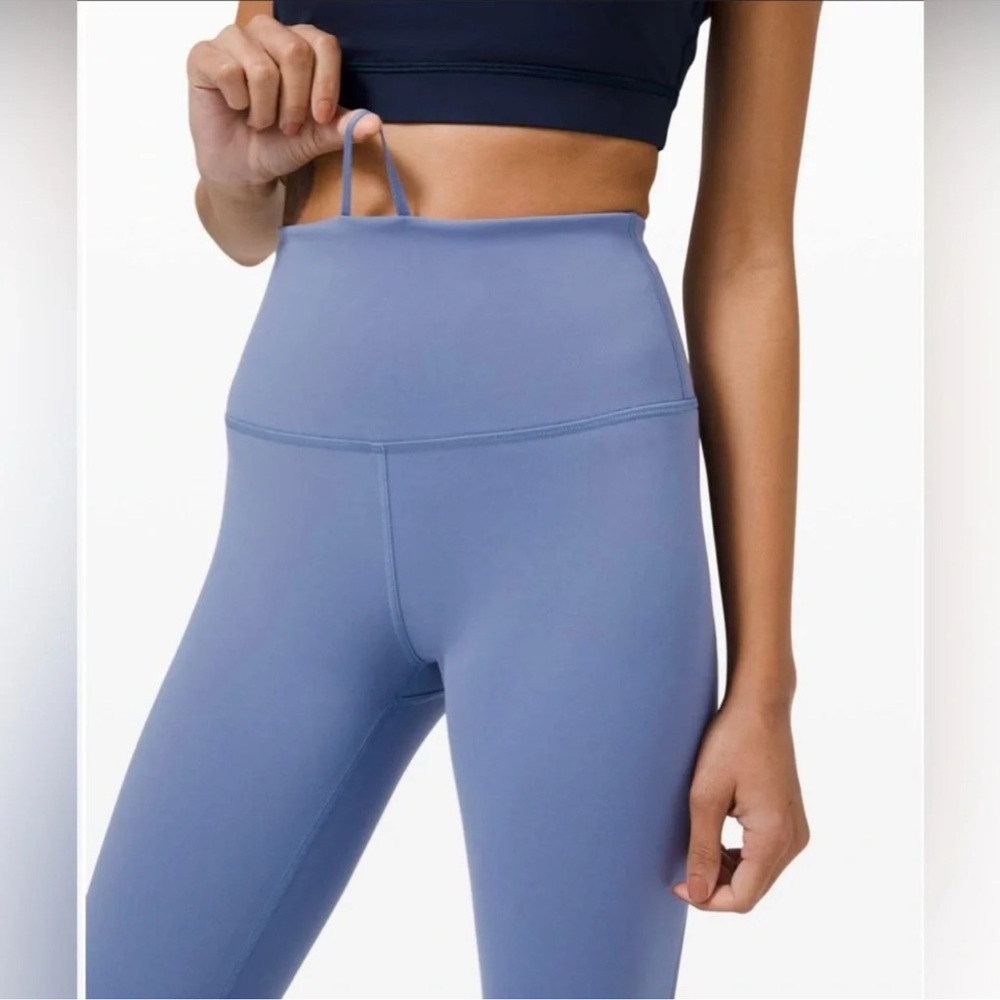 Lululemon Wunder Train High-Rise Tight 25" Water Drop 6 Gym Yoga - Picture 3 of 7